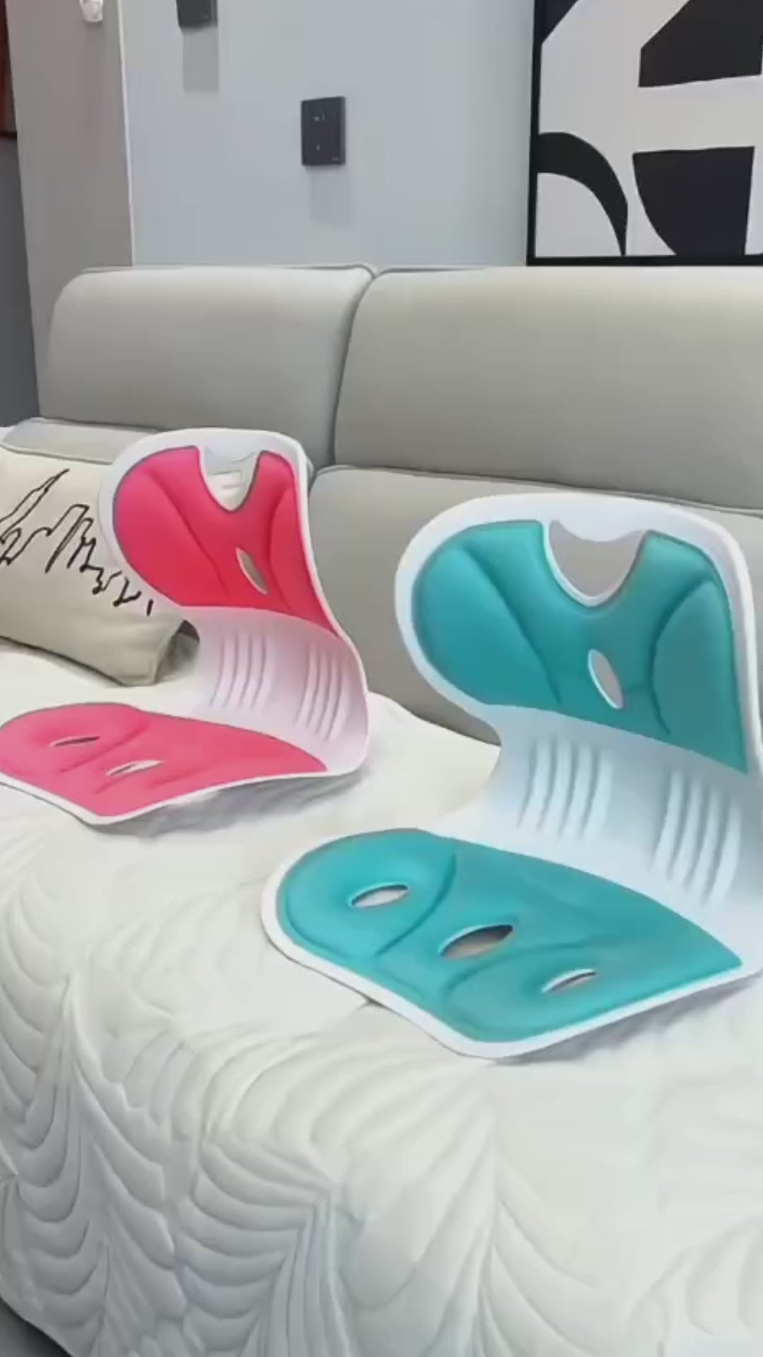 Comfort Posture Correction Chair Seat | Ergonomic Back Support